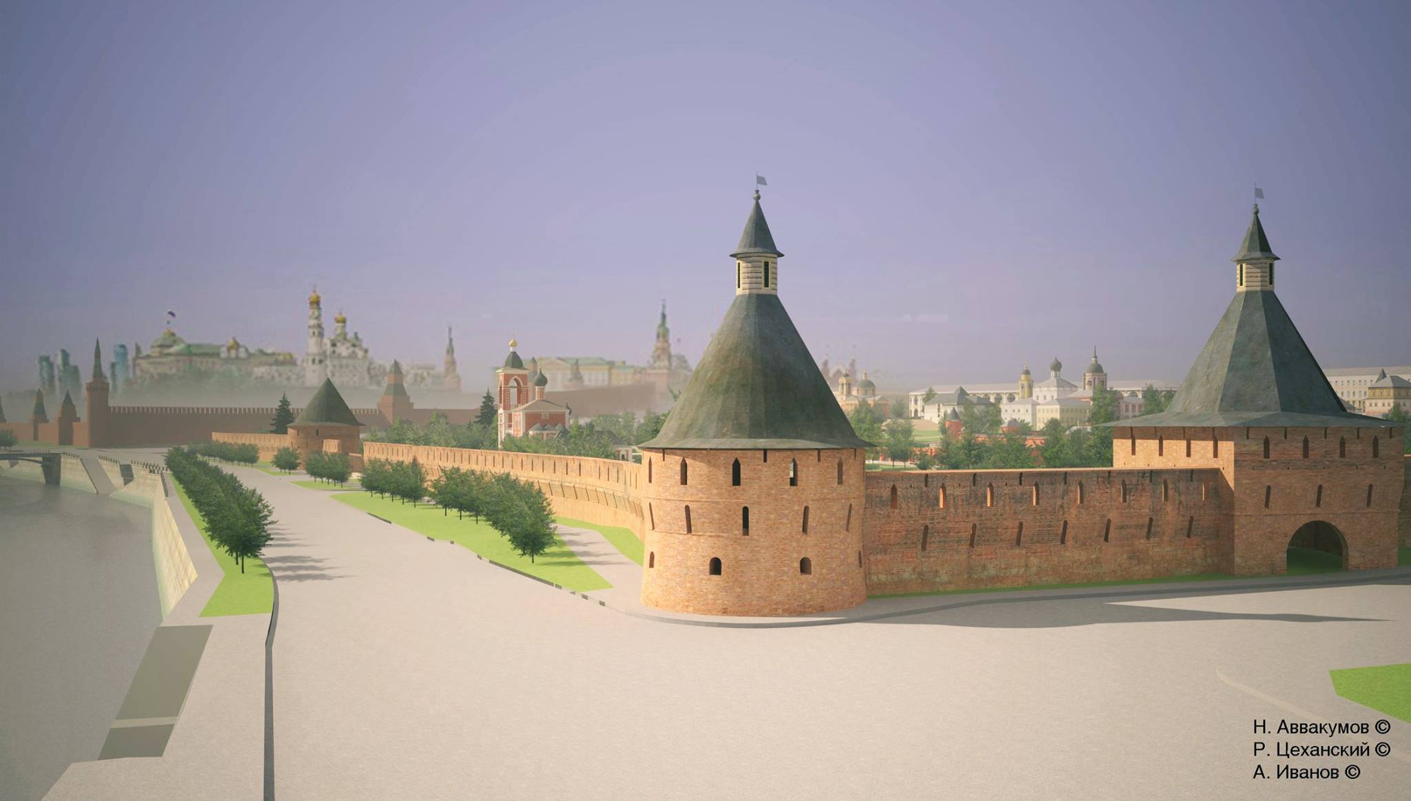 стена китай города в москве